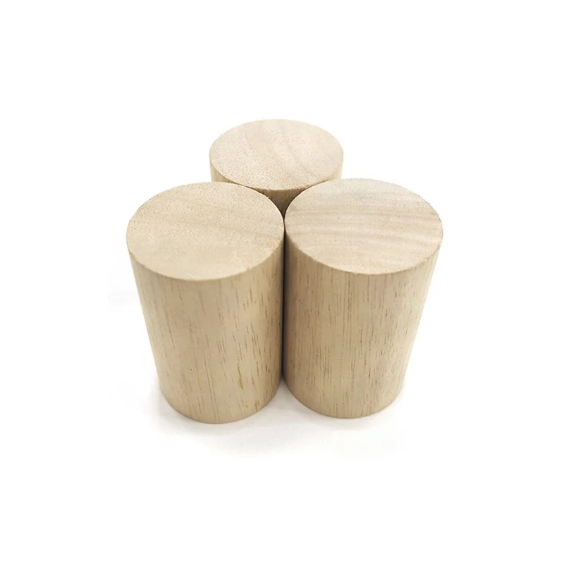 GD деревянная игрушка 50*75 мм плотные Блоки цилиндров из обычного дерева Сортировочная обучающая для детей