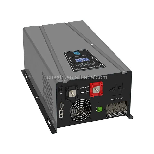 low frequency off grid inverter 48V 96V TO AC 230V 12KW pure sine wave inverter air conditioners inverter system