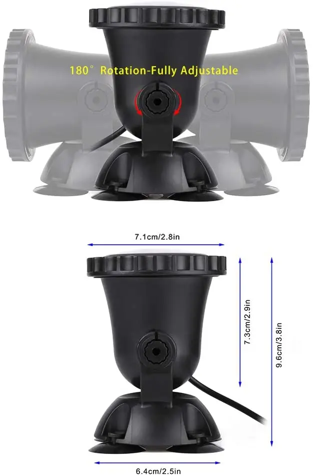 IP68 Waterproof 12v LED Underwater Dimmable Submersible Light Garden Pool Yard Lawn Fountain Waterfall Landscape Pond Lights