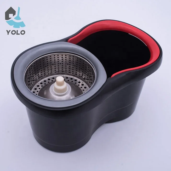 Прочная прочная Швабра из нержавеющей стали и ведро для швабры