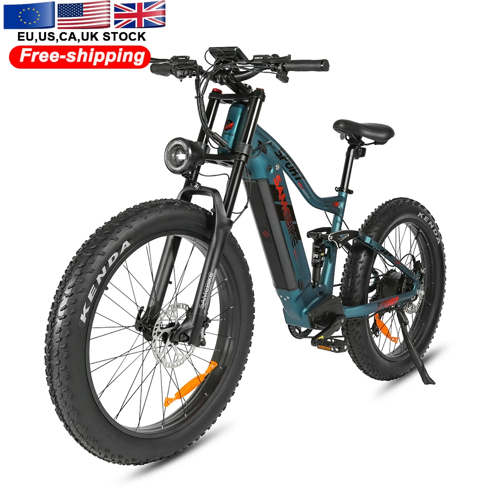 Super quality 1000W motor 48V 17ah brand lithium battery 26*4.0 inch big fat tire mountain electric bike