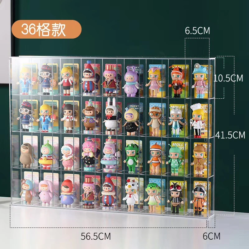 Transparent Factory customize  Perspex Acrylic toy  Display case action   figure display cabinet for collectibles