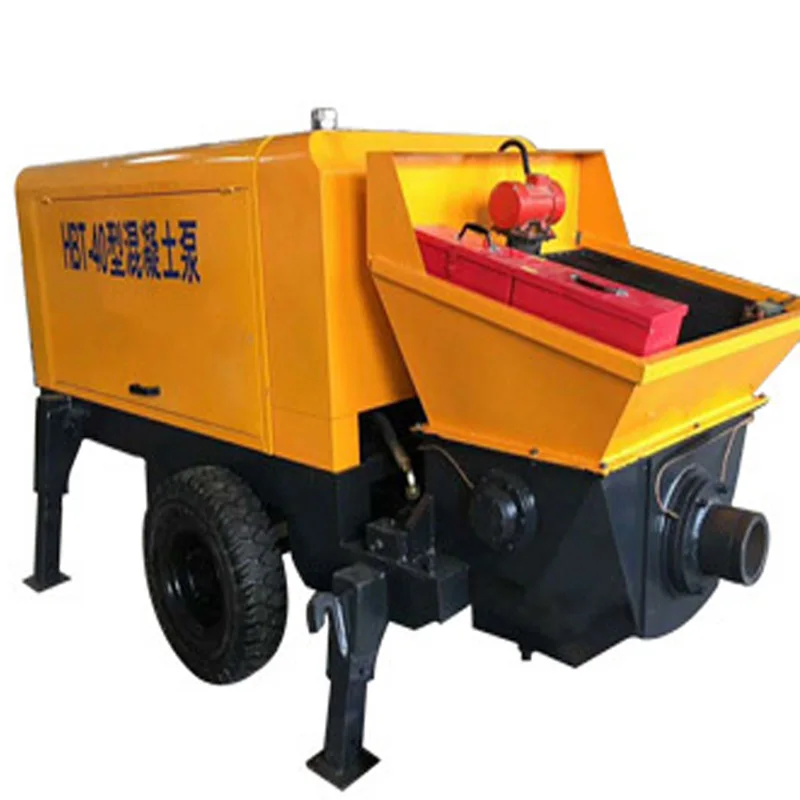 
Construction Tools and Gadgets CPM-40 Concrete Mixer Diesel Concrete Pumps 