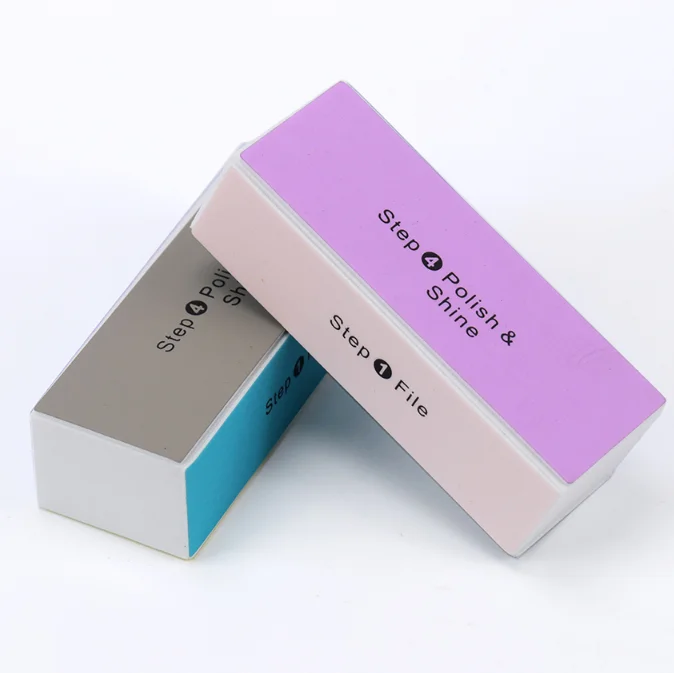 4 Ways Buffer Buffing Sanding Files Acrylic Pedicure Manicure Polish Nail Buffer Buffing Block Nail File Tools