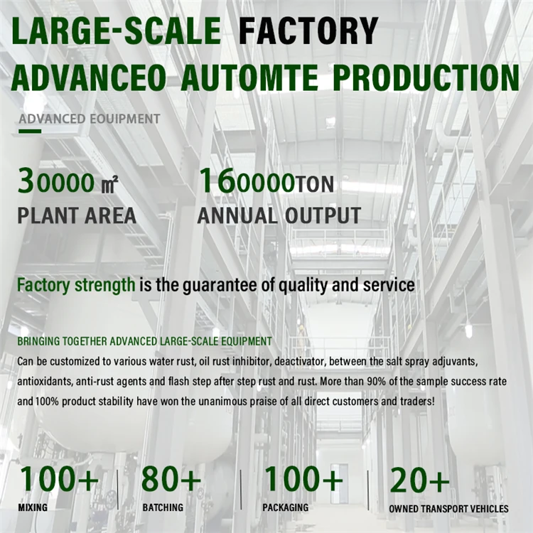 Metal parts modified water-based anti-rust liquid, auto parts anti-rust agent, anti-rust agent