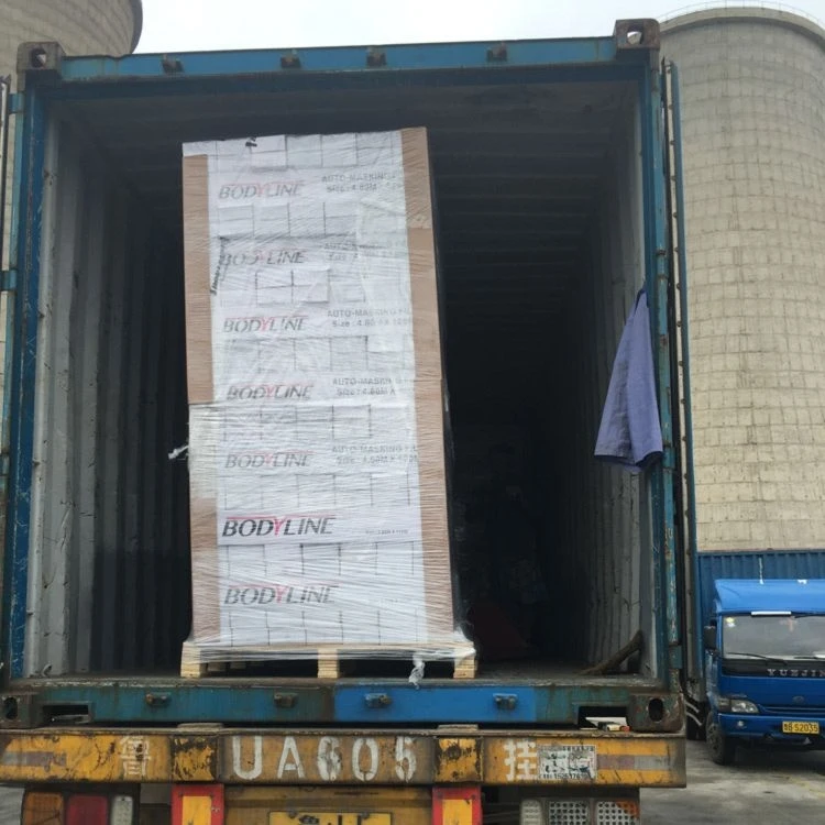 5m*120m Automotive Paint Masking Hdpe Film / Car Cover