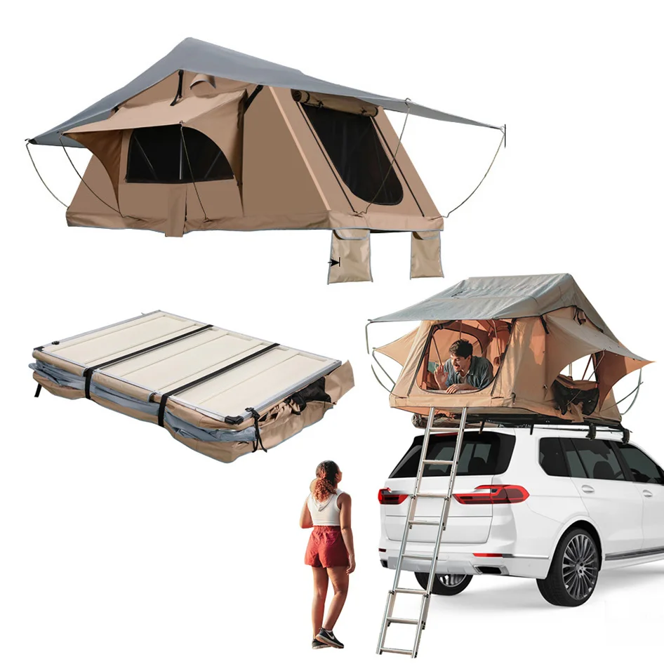 Custom Soft Shell Car Roof Top Tent Camping 4x4 Roof Top Tent For Sale
