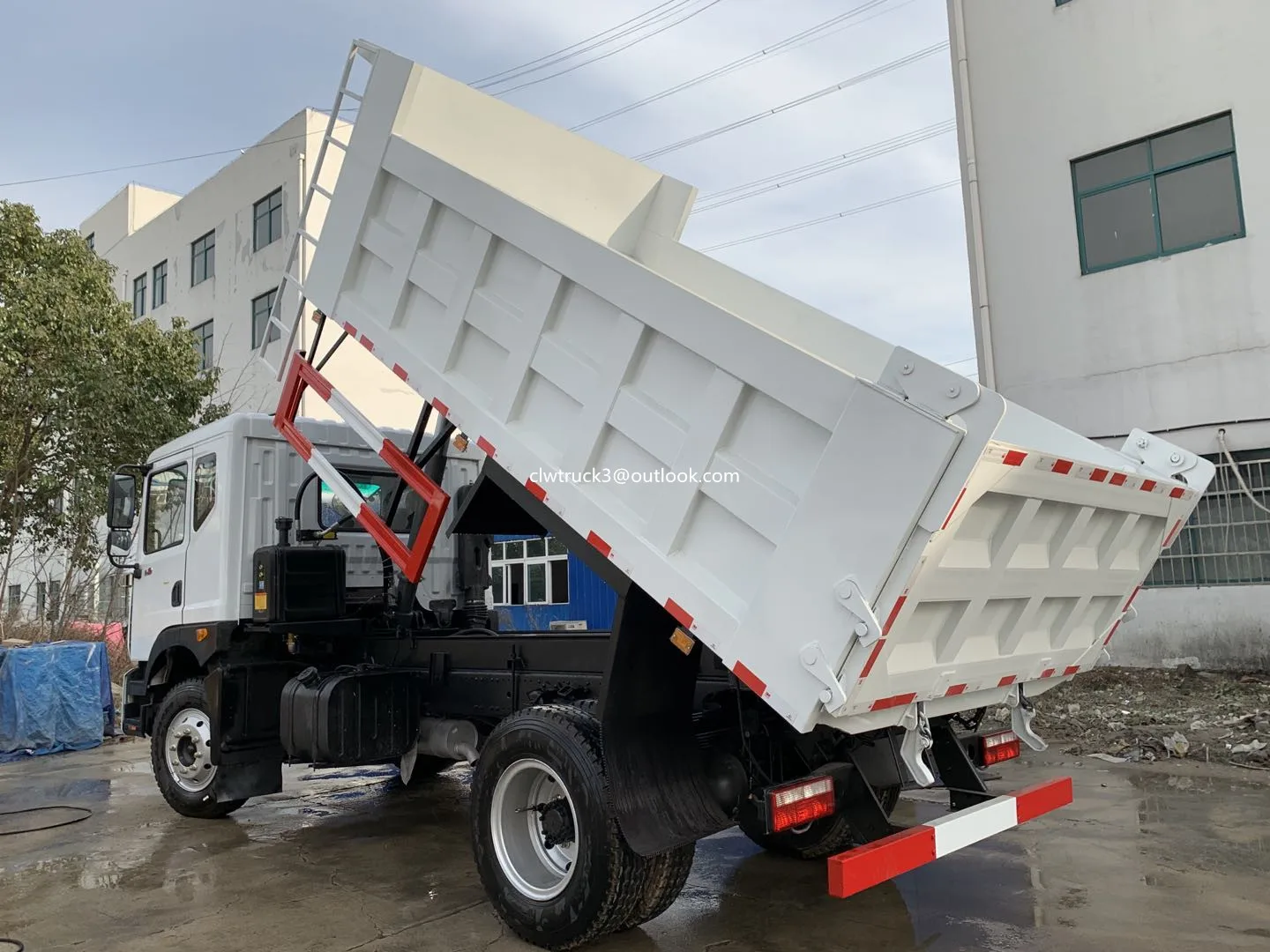 Dongfeng Granite Dump Trucks 15 Tons for Myanmar