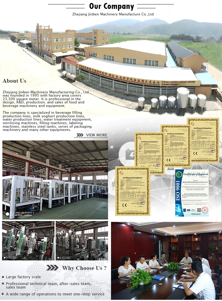 Fully Automatic 5 Gallon 20Liter Jar Washing Filling and Capping machinery Plant