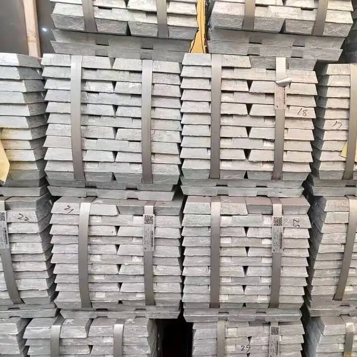 Top Sale Zinc Ingot Chinese Best Quality Zinc Ingot High Purity 99.995% with Wholesale Price