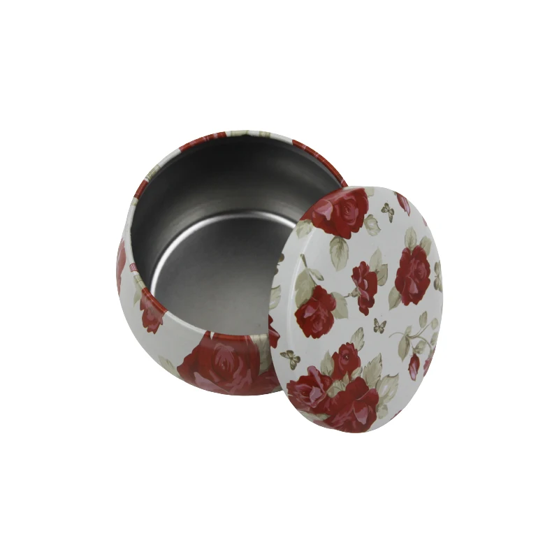 
Wholesale Price Decoration Metal Candy Mint Gift Tin Cans Candle Jars Soy Wax Candle Tins Box 