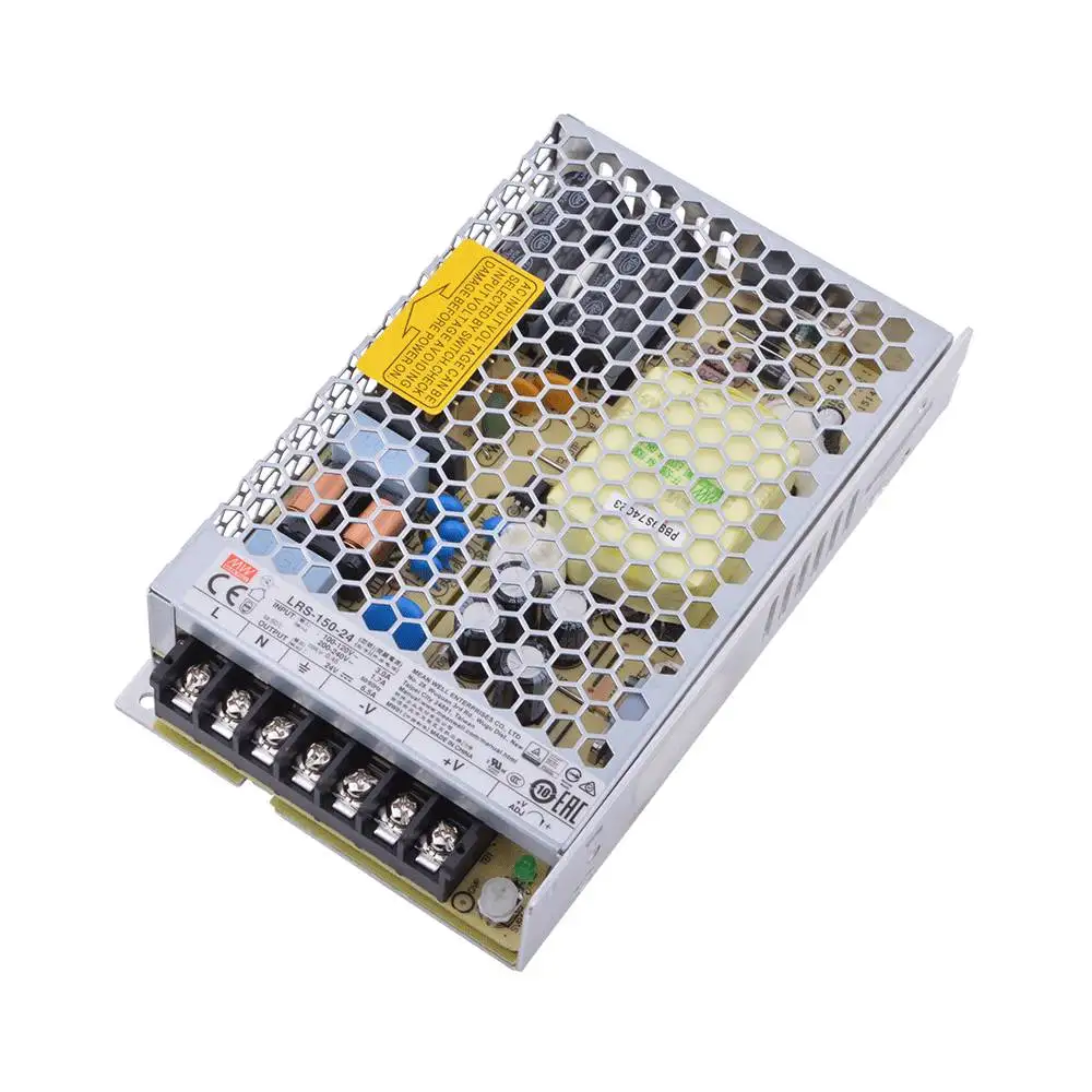 LRS-150-24 источник питания 24 В 150 Вт PSU замкнутый тип одиночный выход для 3D принтера