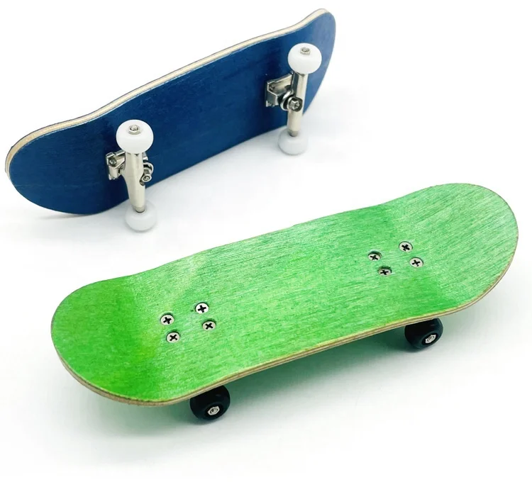 Professional Pro Maple Wooden Custom Bearing Wheel Tech Deck Fingerboard Finger Skateboard Board 34mm 32mm Toy Promotion Gift