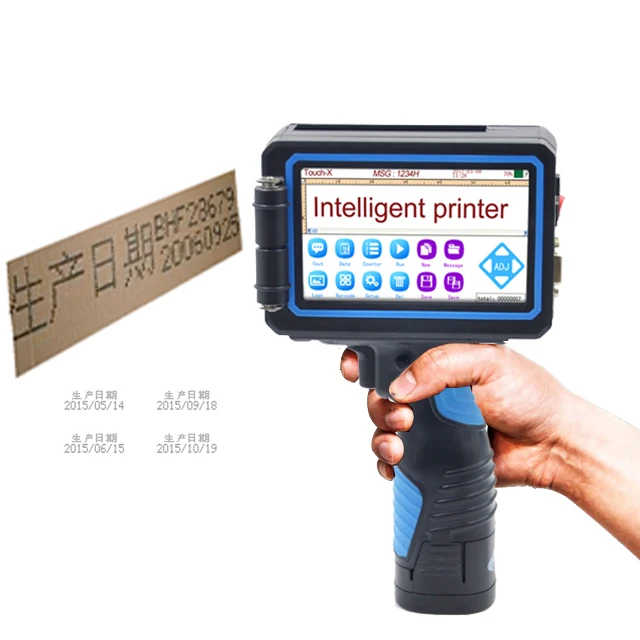 Handheld Inkjet Printer Hand Held Or Online Ink Jet Printer Date Printer