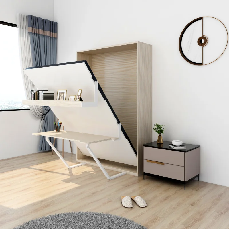 Откидная Гостевая кровать Leisuit-переносная раскладная кровать с толстым пенным наматрасником с эффектом памяти для запасных спальни и офиса