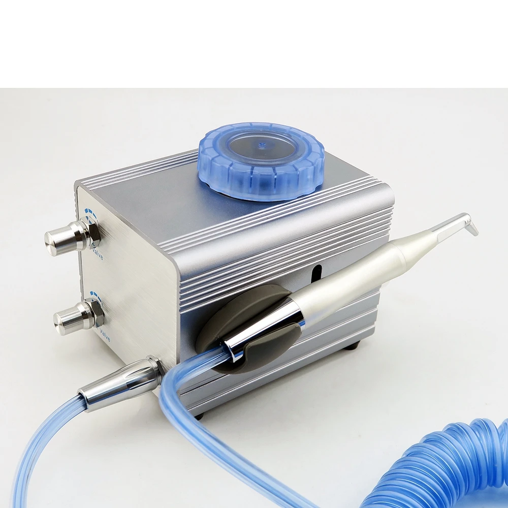 Dental air polisher prophy unit