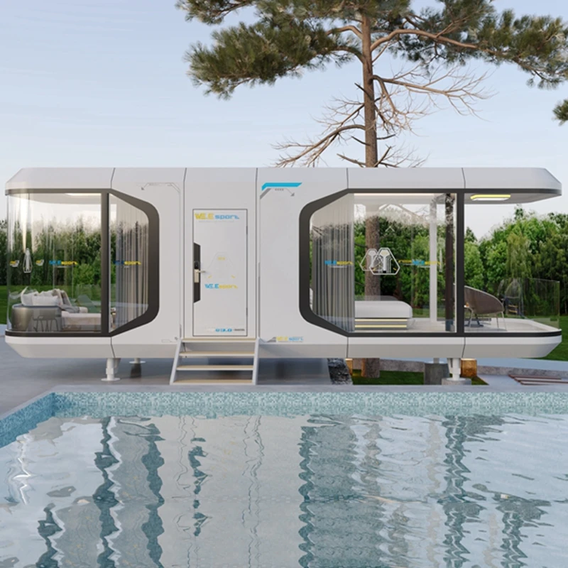 Steel frame house prefabricated prefabricated tinny house prices prefabricated house china