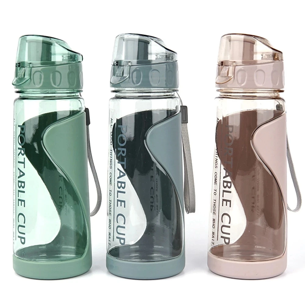 Hot Sale Portable Drinkware Sport Water Bottles Eco-Friendly Tritan Co-Polyester Non-Toxic BAP Free Plastic Cups
