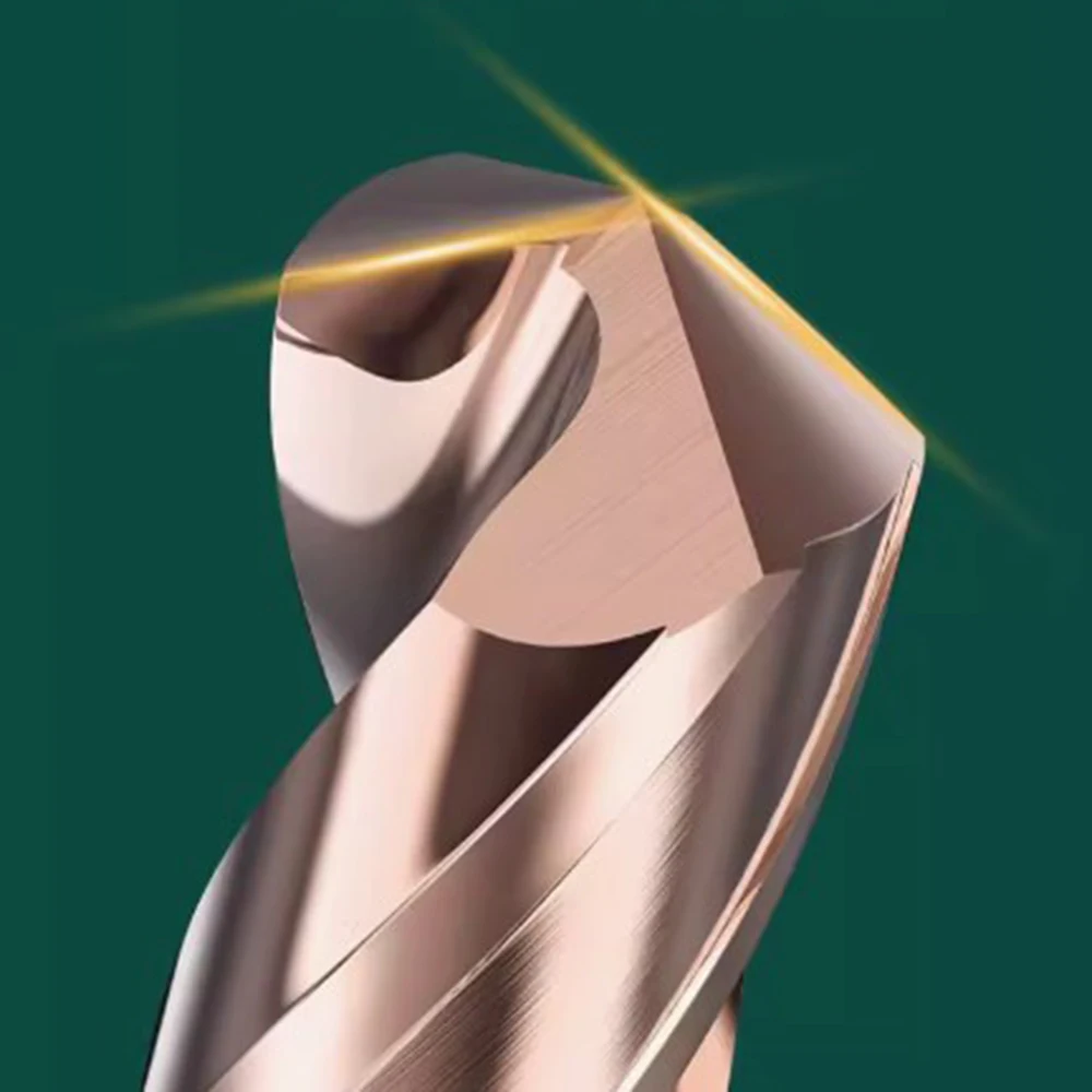 Tungsten steel drill bit super hard D4 carbide Fried Dough Twists drill steel triple diameter