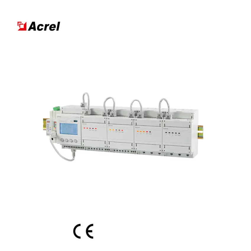 Acrel ADF400L Three Phase Multi-circuit Energy Meter Multi-channel Din Rail Power Meter Up to 36 Single Phase