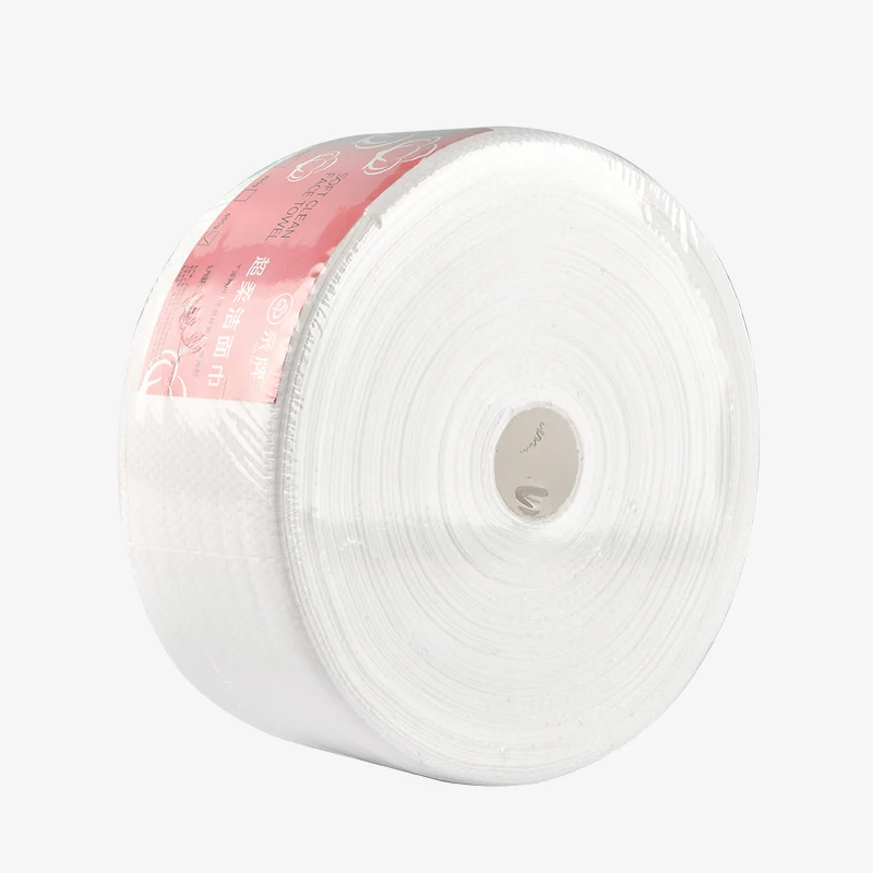 Disposable 100% cotton spunlace non-woven fabric soft disposable face towel multi-purpose hotel disposable beauty salon towel