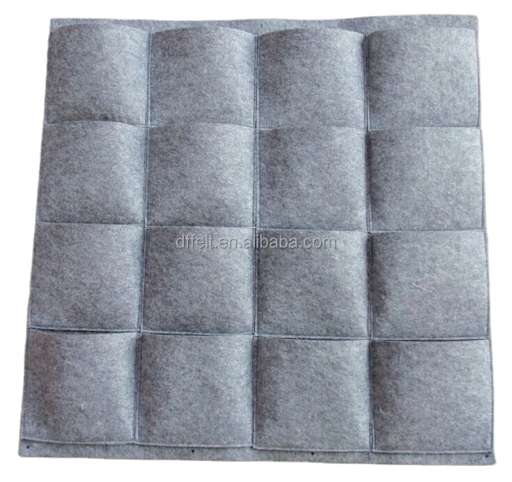 wool felt flower bag planting bag