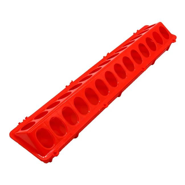 plastic chicken quail feeder trough poultry feeder and drinker for sale