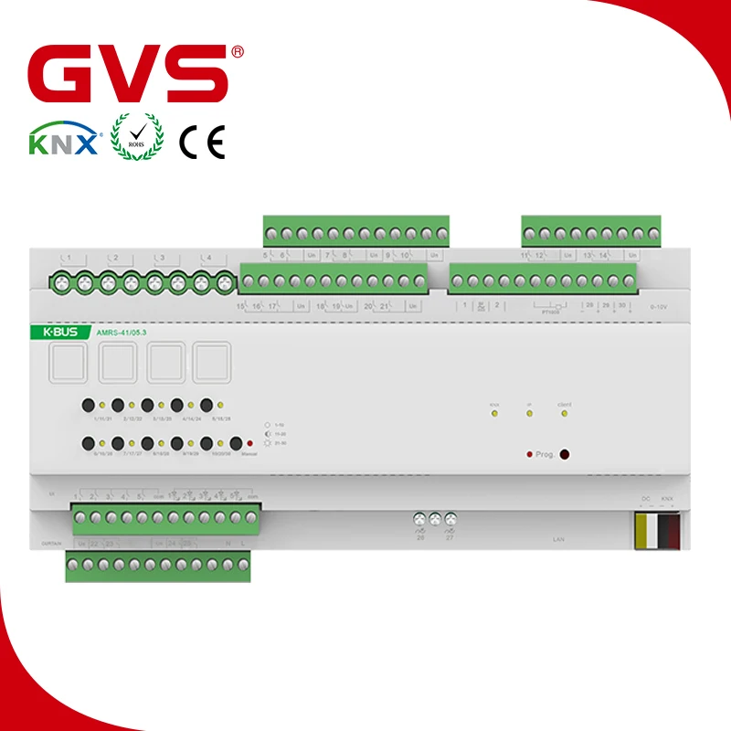 
New Arrival GVS K bus Factory Smart Home/Hotel Automation KNX Room Controller 3.0 in KNX/EIB Intelligent Installation Systems 