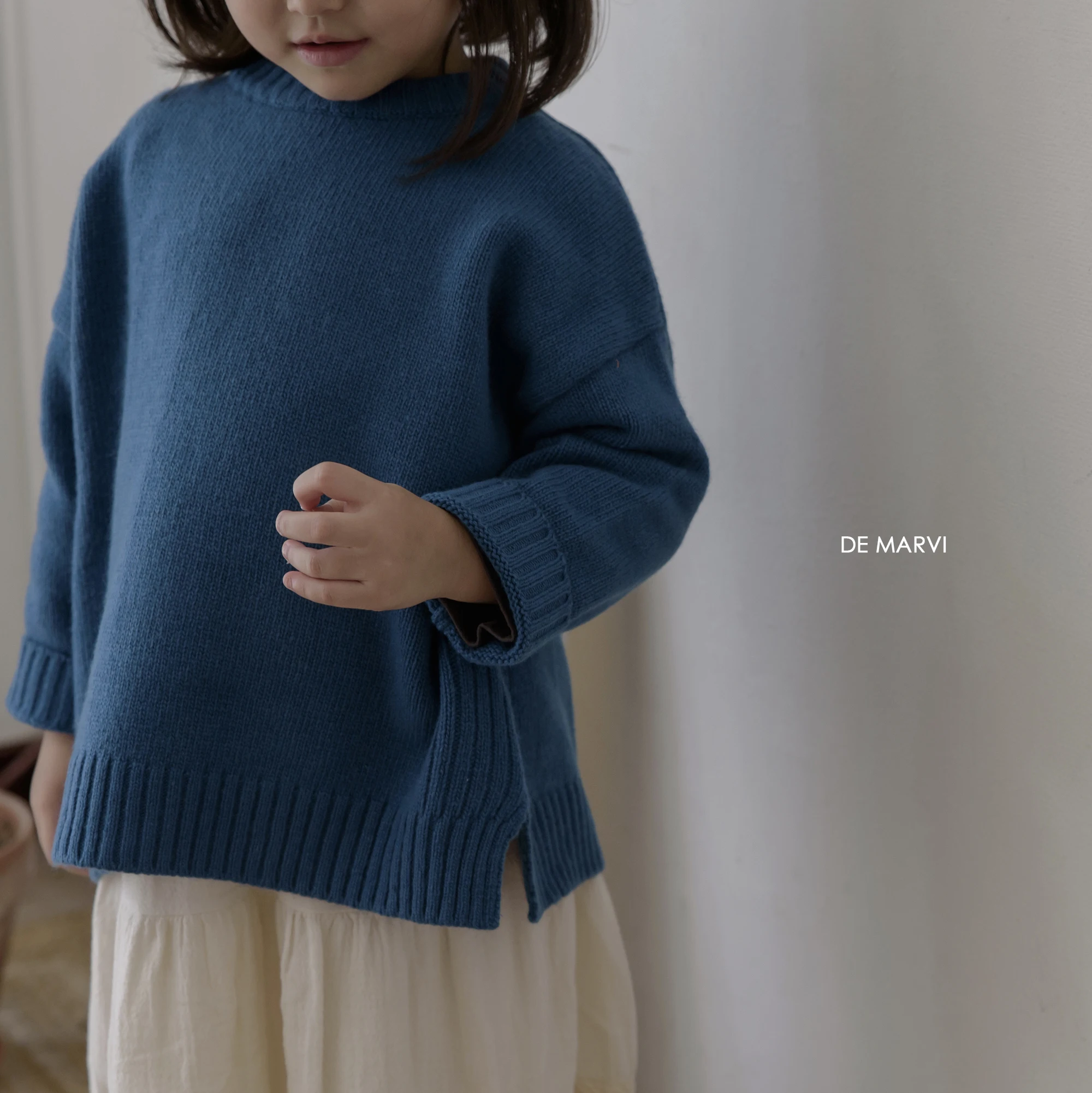 DE MARVI boys girls Knitted Sweater Wool Winter Pullover Clothes MADE IN KOREA
