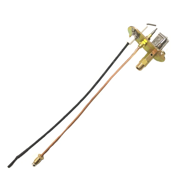 Safe universal gas pilot burner for gas cooker