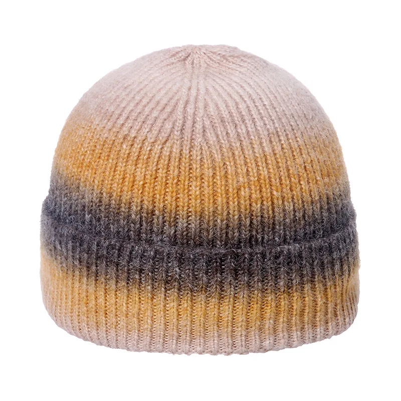 2024 fashion winter hat for women casual new knitted beanie hat for sale