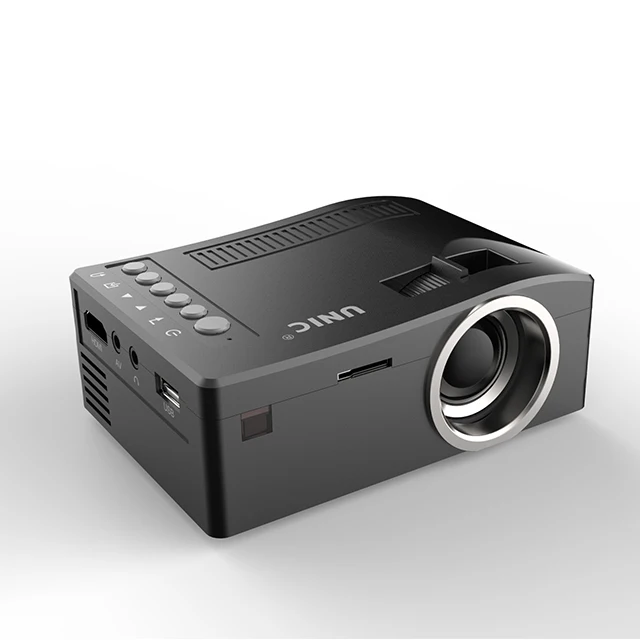 2020 Newest UNIC UC18 pico projector with battery led mini pocket projector rechargeable projector