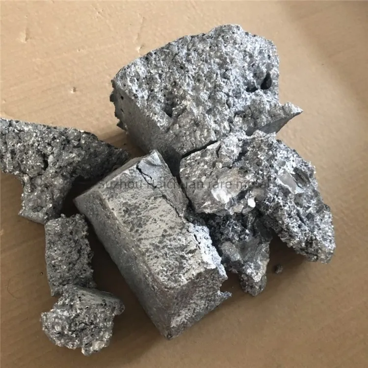 Good price Sell NiB17 Nickel Boron intermediate alloy ingot 1-30mm nickel boron 20 block