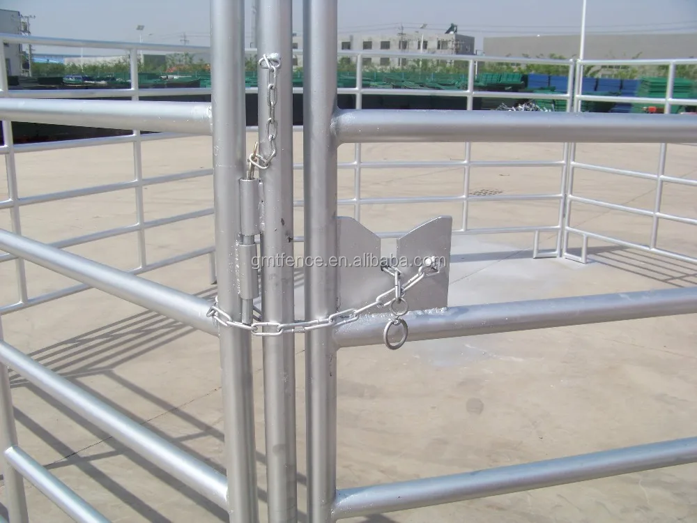 Galvanized good quality cattle farm yard cattle equipment cattle panels fence