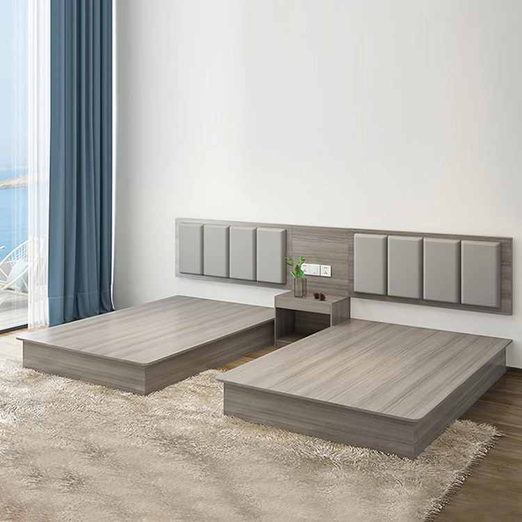 Современная мебель для спальни 3 звезды спальня отеля размер Queen гостевых комнат меламиновая