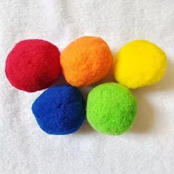 Reusable Water TOY Beach Balls, Splash Water Soaker Cotton Balls, Soft Cotton Soaker Bomb Balls for Pool Water Ball