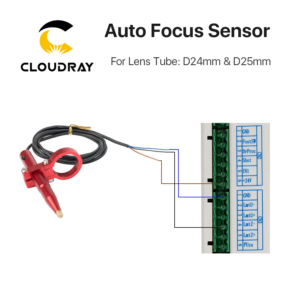 Cloudray CLR3 Laser Spare Parts Auto Focus Sensor LC Z-axis Focus Kit