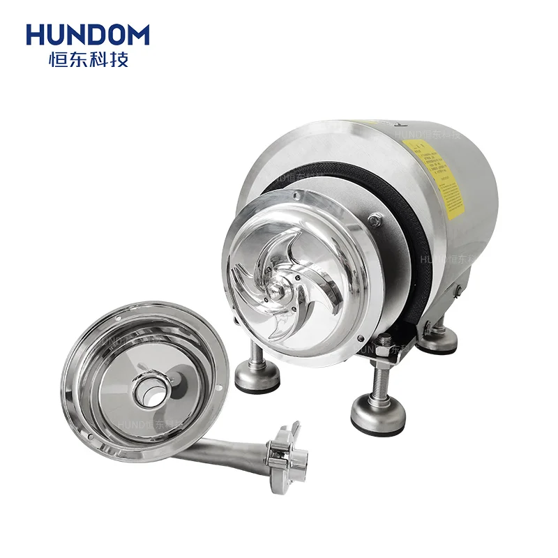 Food grade liquid juice milk transfer pump stainless steel wine beverage centrifugal pump