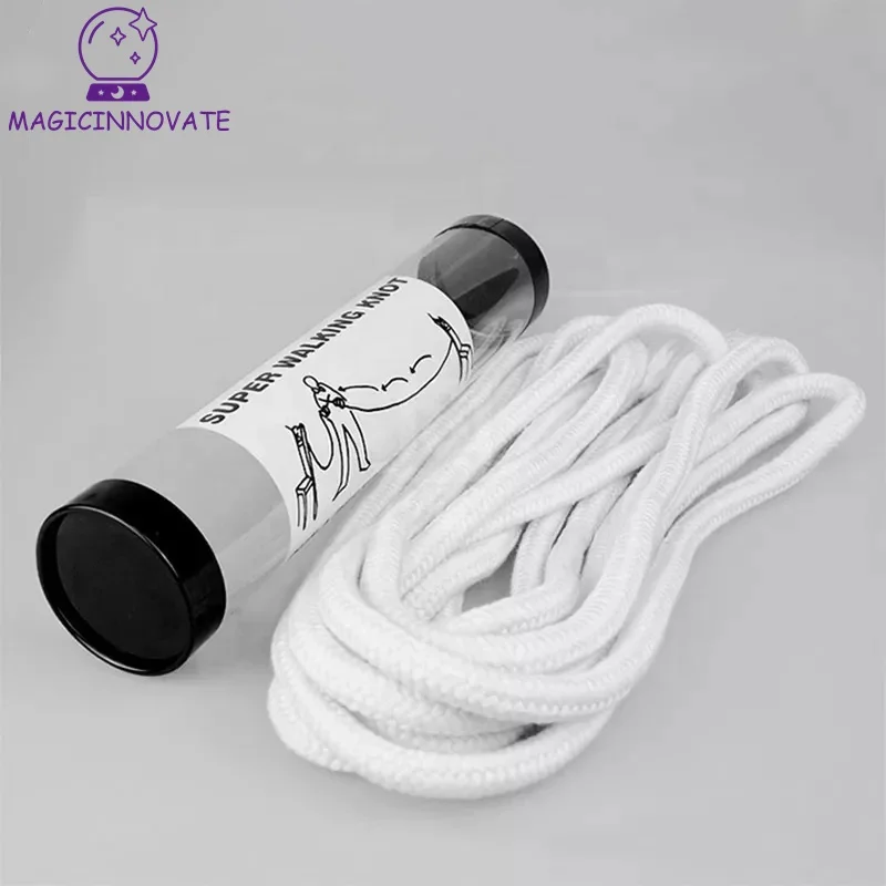 Magic Tricks Long Rope Moving Knot Classic Toys Magician Stage Illusion Unexpected Gimmick Cut Rope Restore Magic Props 1 Order