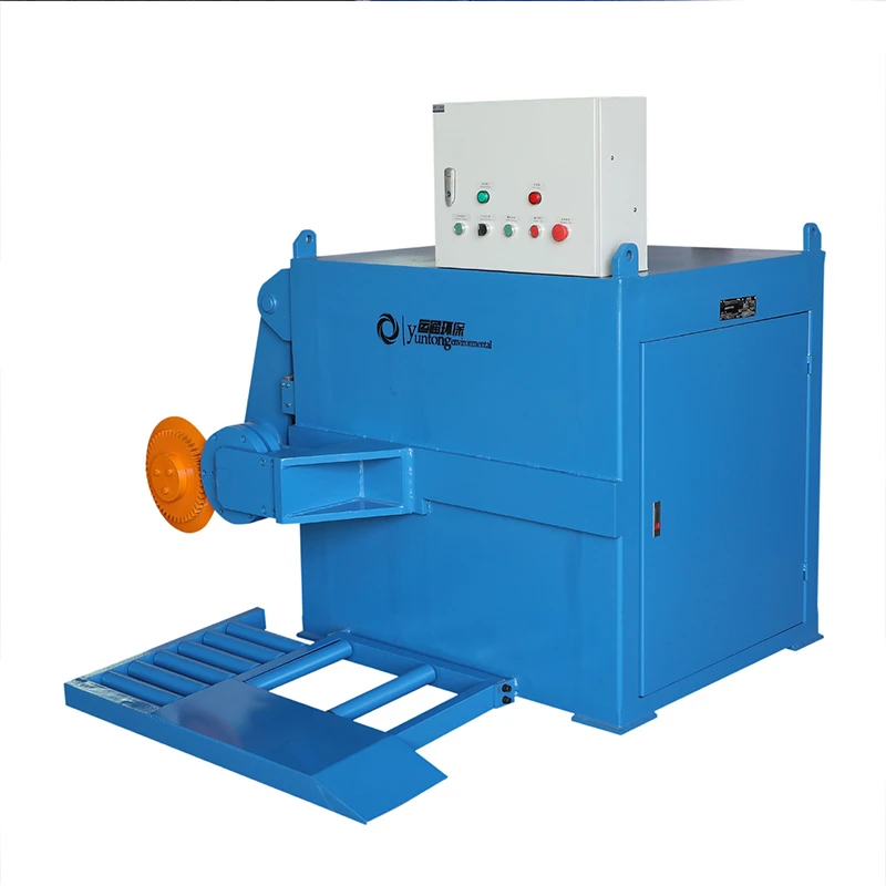 tire processing equipment  crushing machine  fabric cutting  bias curter crumb rubber tire recycling to separate nylon f