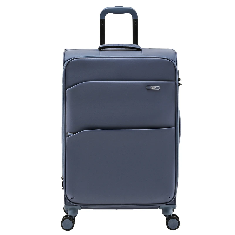 Wholesale Customize Trolley Luggage Business Travel Bag Luggage Large Capacity Carry-on Suitcase Oxford Fabric Soft Luggage