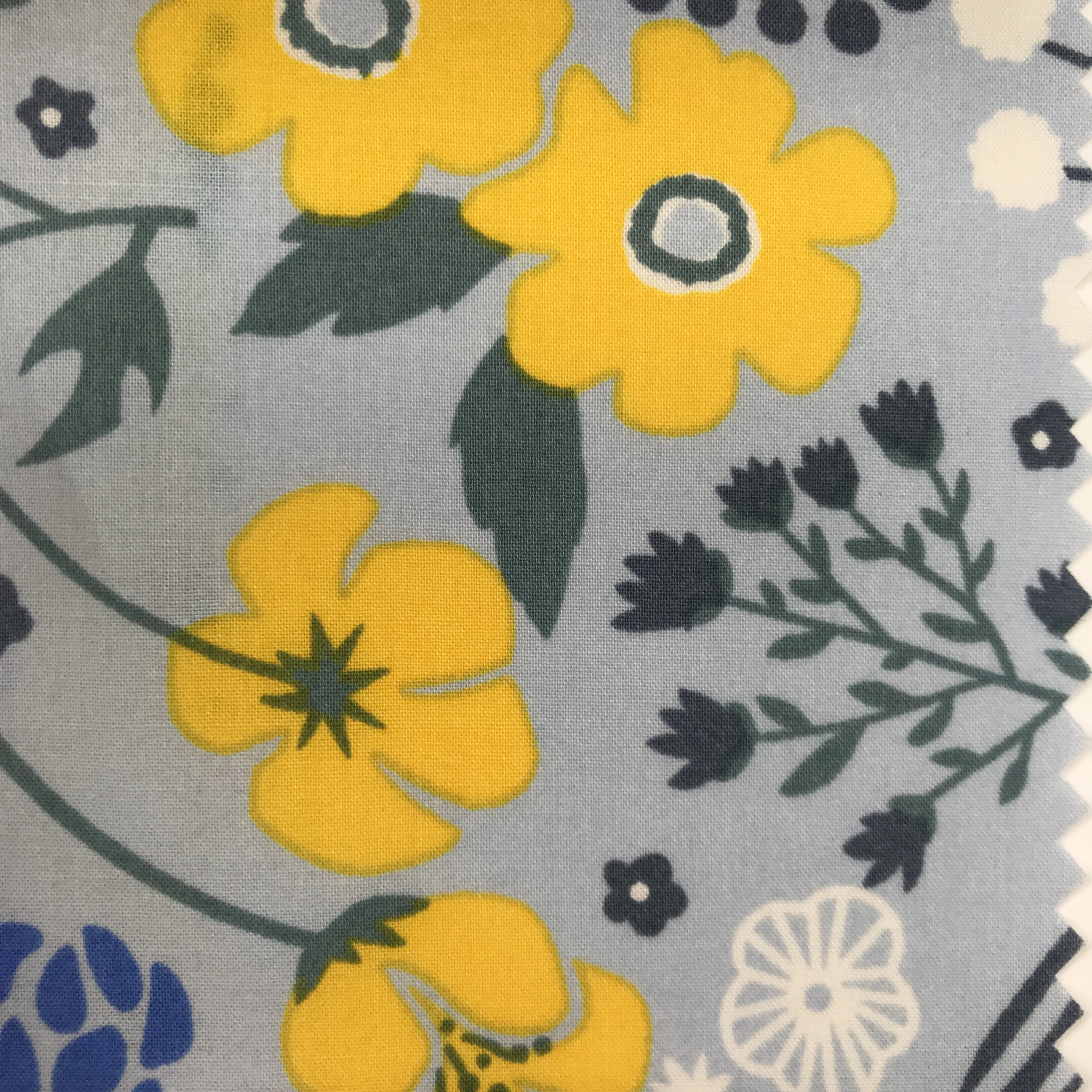 Хлопковая ткань с цветочным принтом для юбки платья для девочек