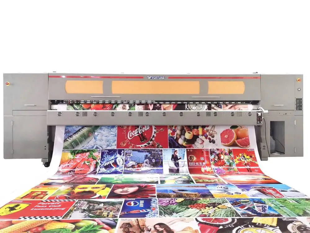 3.2m Inkjet Printing Machine Inkjet Printer Printing Machine For Solvent Printer
