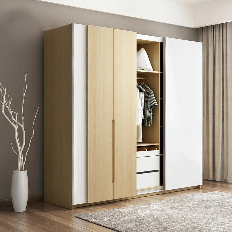 Manufacturer Direct Sale Modern Design Bedroom Wardrobe Sliding Doors Modern Wardrobe
