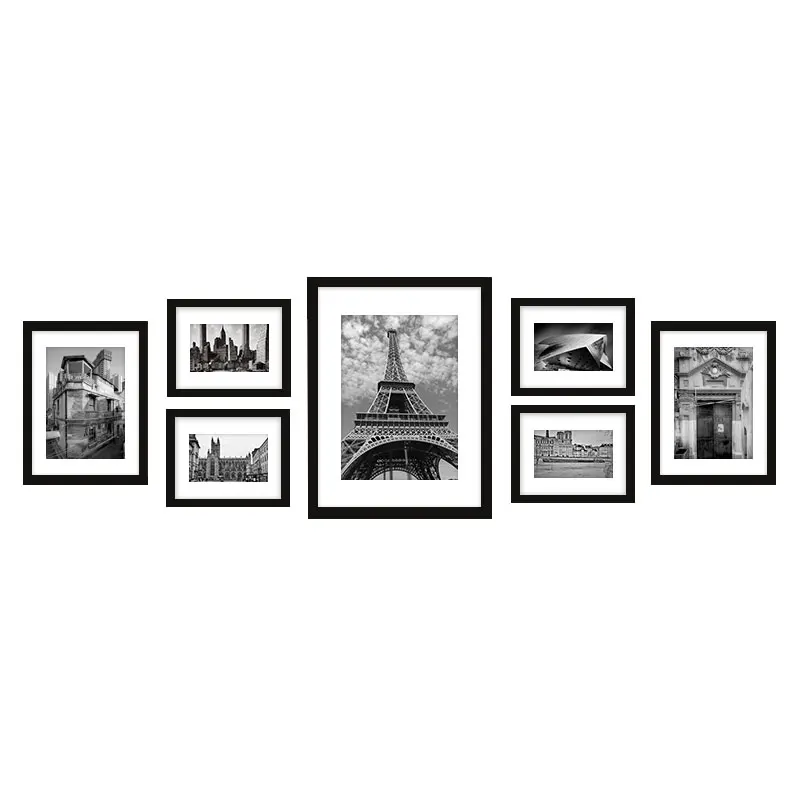 Wooden Picture Photo Poster Frames A1 A2 A3 A4-Black, Wood, White Photo Booth Frame for Gallery Wall Home Decoration11x14 16x20