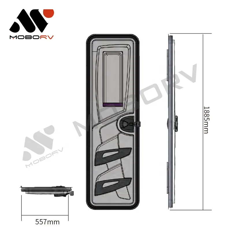 Hotsale CE Qualified motorhome parts Recreational vehicle accessories DIY camper van conversion RV Motorhome Door