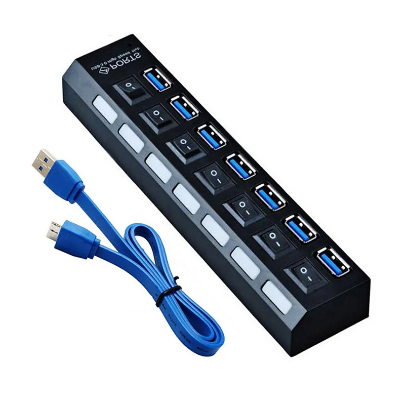 High Speed Portable 4 in 1 multiport cheap ethernet splitter usb 2.0 hub usb 8 port multiport  2.0  usb 2.0 hub pcb