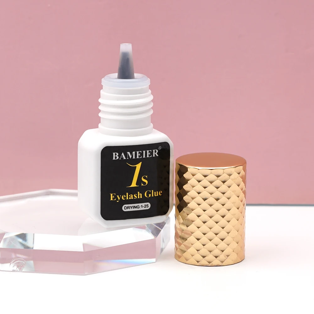 Bameier Hot Selling Good Quality 1s Eye Lash Glue 0.5 ps Korea Eyelash Extension Glue