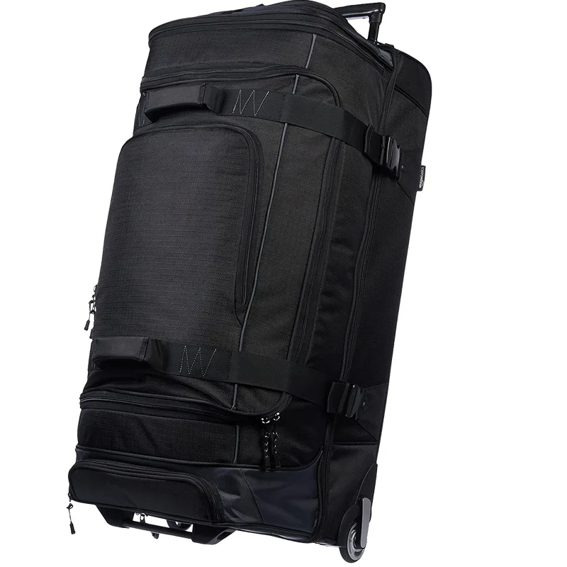 Custom Waterproof Travelling Bags Trolley Set Business Travel Trolley Bag With Wheels Rolling Duffle Bags