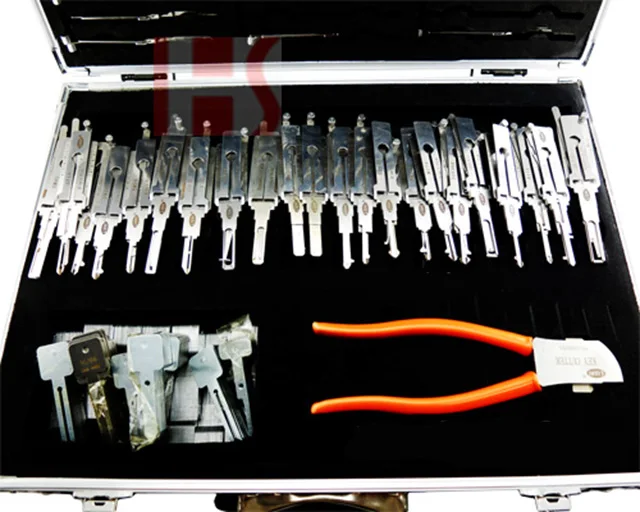 61 Pcs Customized Choice Lishi Pick Tools 075089 Car Lock Opening Reader Decoder Pick Set Lishi